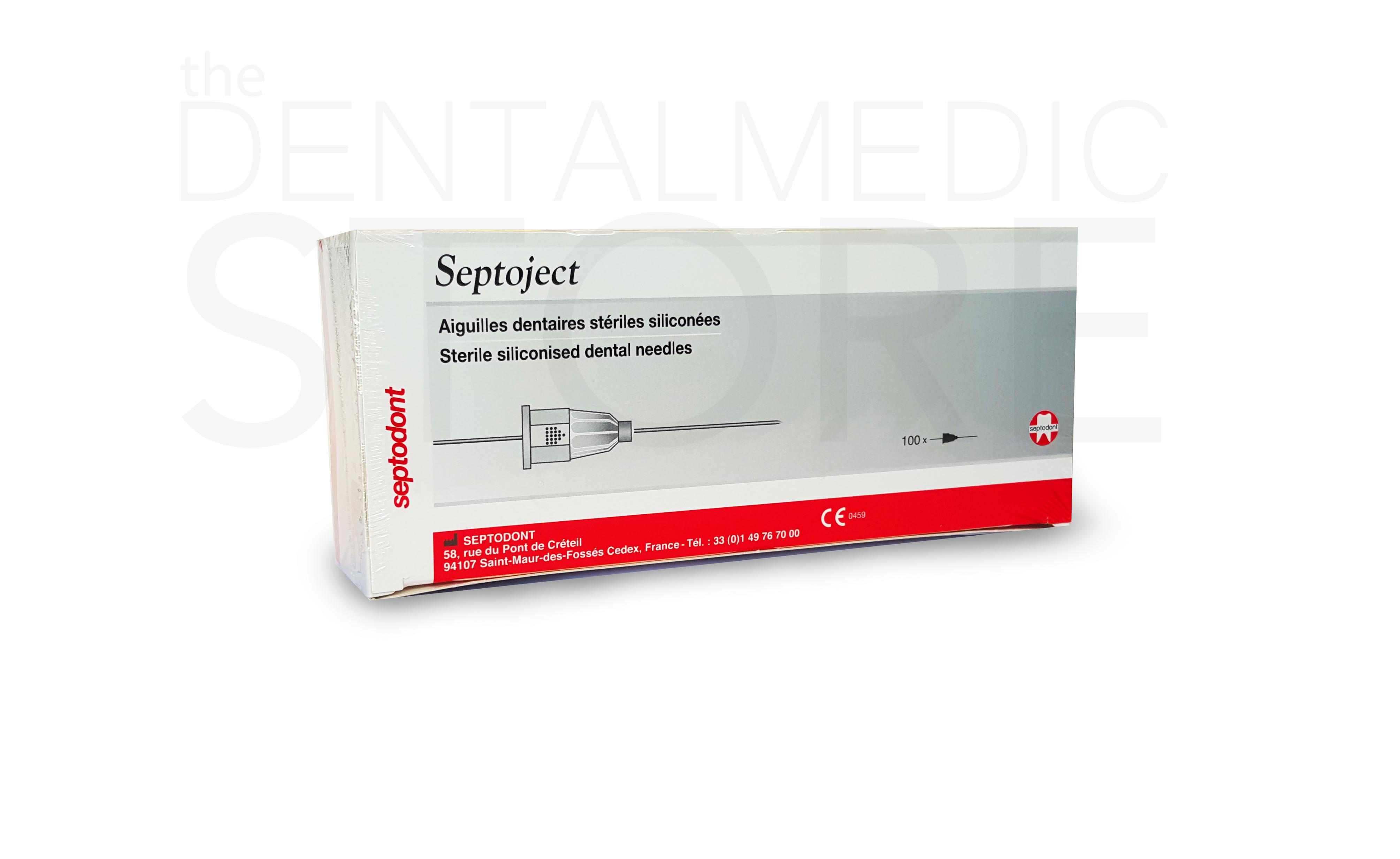 AGUJA DENTAL SEPTOJECT 30 EXTRA CORTA SEPTODONT C/100